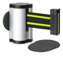 Glass/Surface Mount Retractable Belt