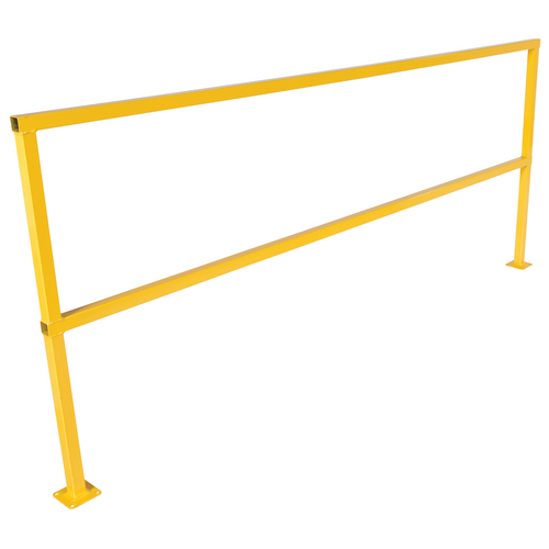 Steel Square Safety Handrail 98-1/2 In. x 4 In. x 42 In.