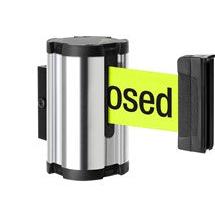 Wall-Mounted Retractable Belt Barrier