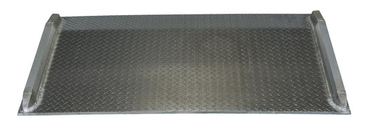 Aluminum Truck Dockboard - Welded Aluminum Curbs