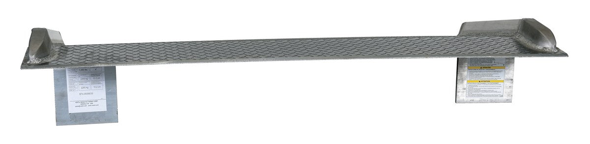 Aluminum Truck Dockboard - Welded Aluminum Curbs