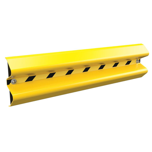 Wall-Mountable Steel Guard Rails – Yellow Powder-Coated