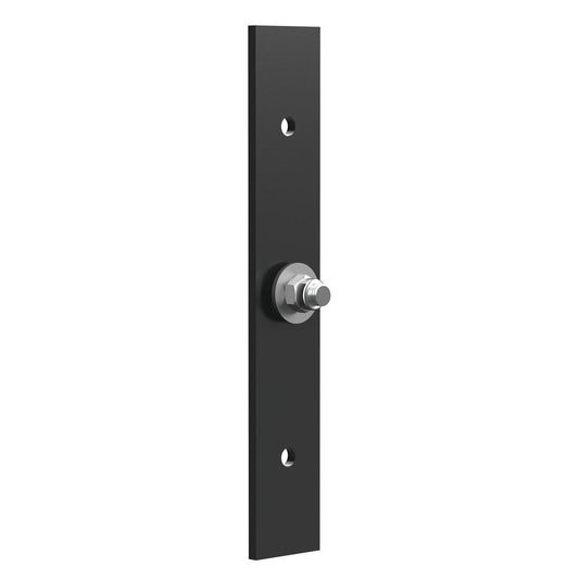 Steel Wall Mount Plate 13 In. Height for Guard Rail Systems