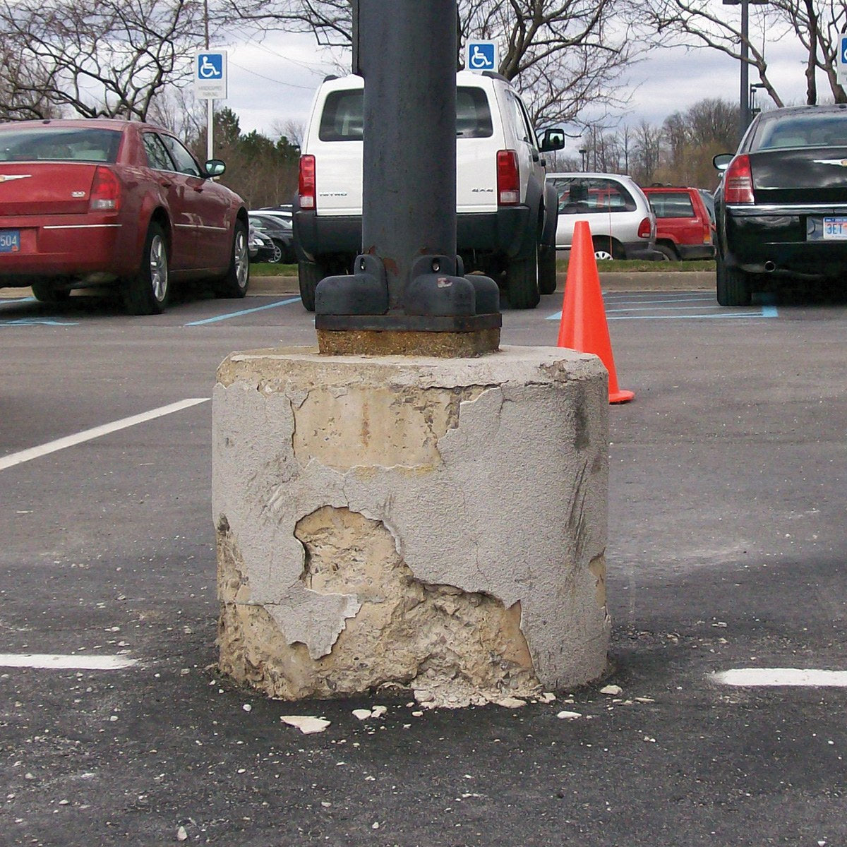 Light Pole Base Protectors