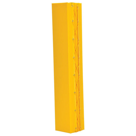 Vinyl Column Protective Pad Square - Yellow