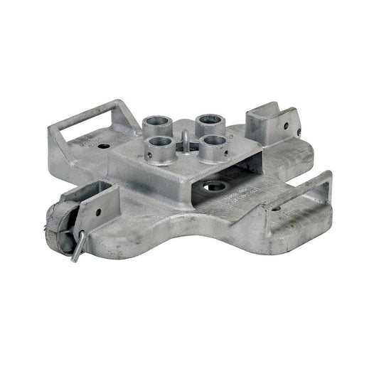 Cast Iron Pipe Safety Railing Base