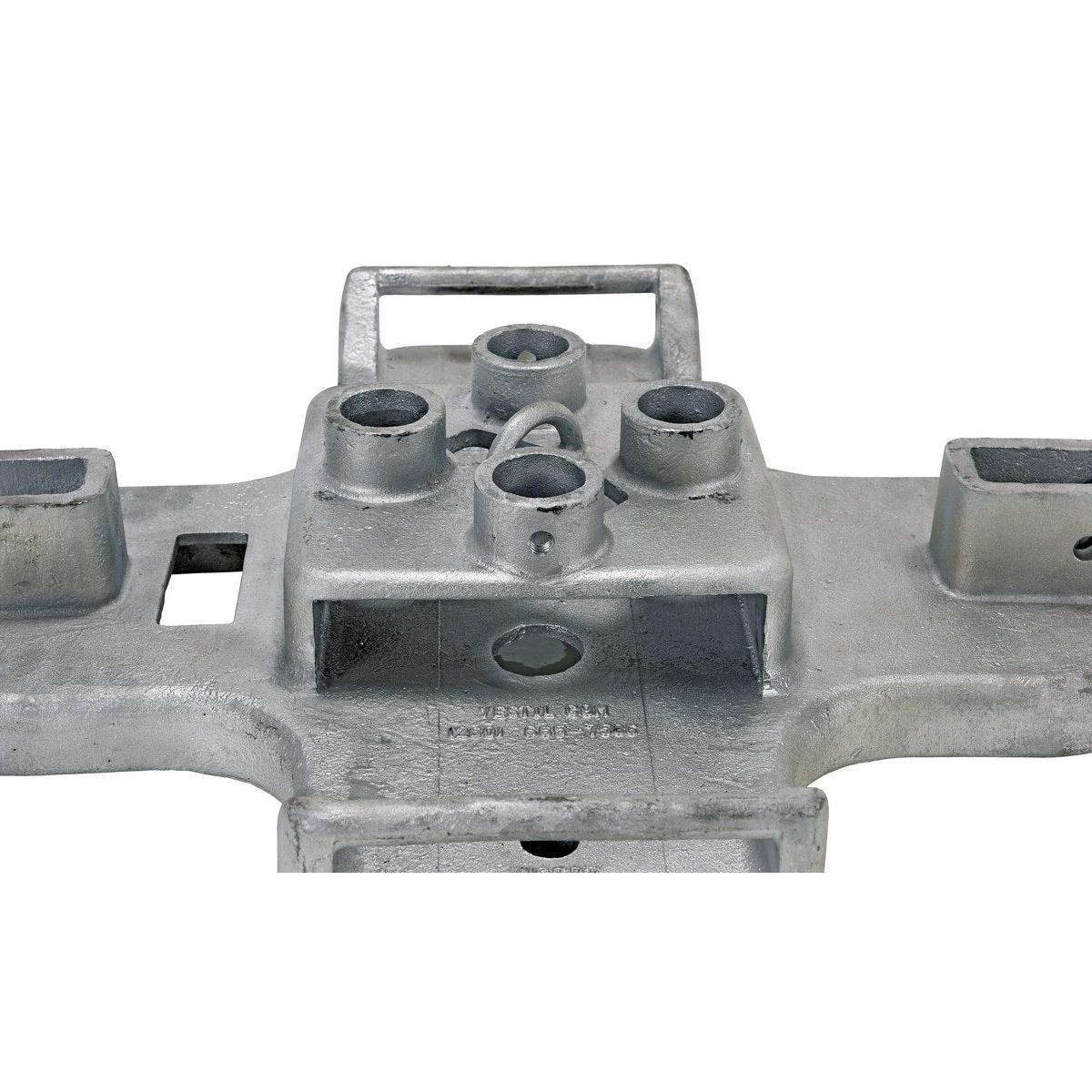 Cast Iron Pipe Safety Railing Base