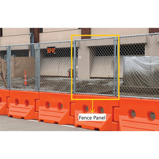Fence Panel for Water Filled Barricade