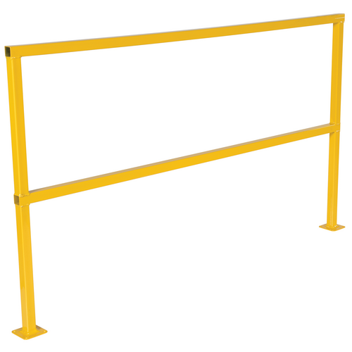 Steel Square Safety Handrail 74-1/2 In. x 4 In. x 42 In.