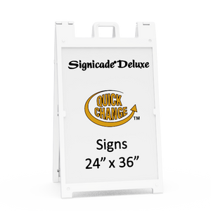 Deluxe Signicade Safety Sign Stand