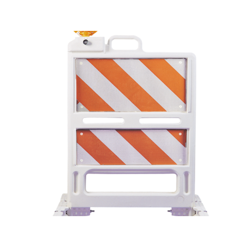 Solar 3-Way LED Barricade Light with Battery Option