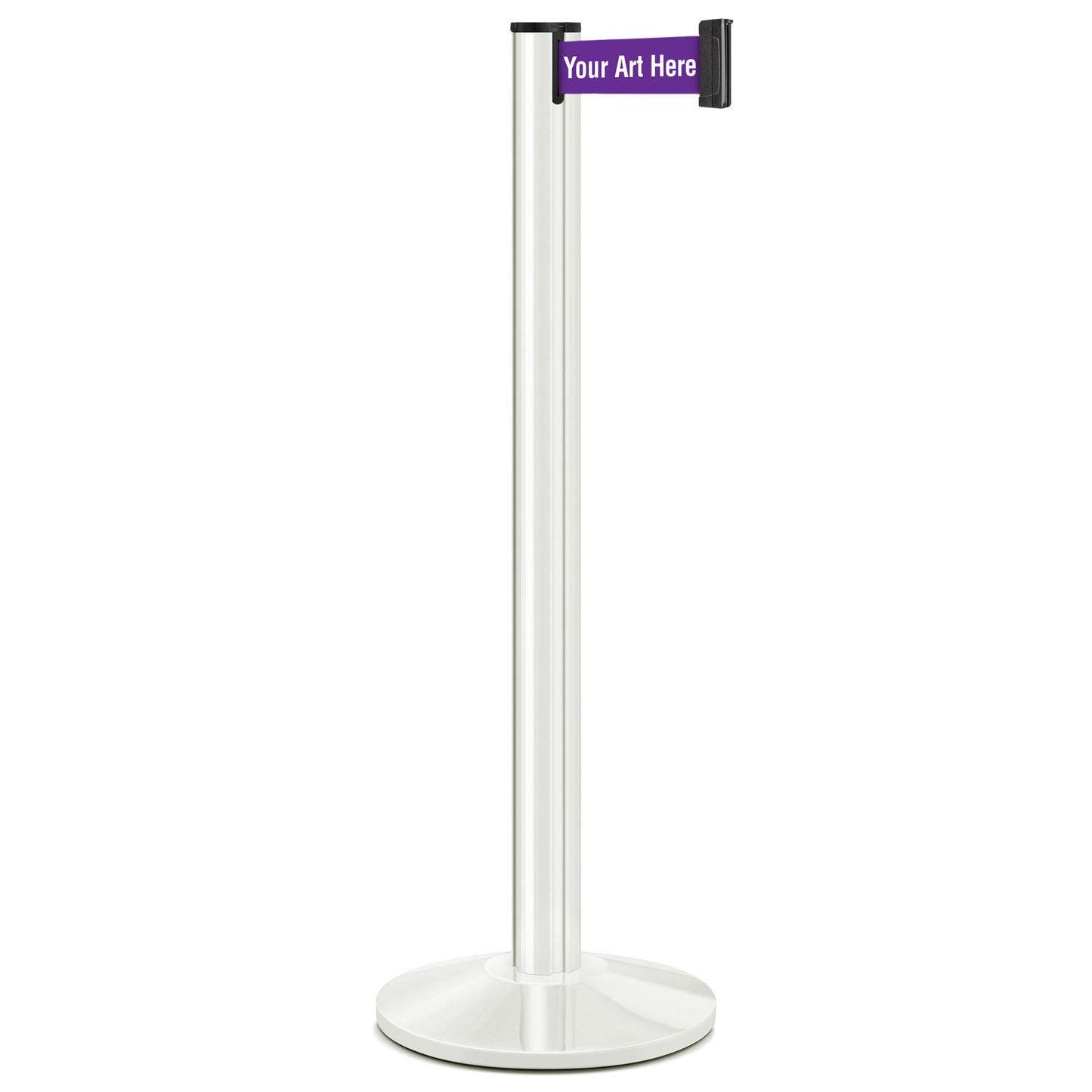 Lavi White Your Design Beltrac 3000 13 Feet premium stanchion