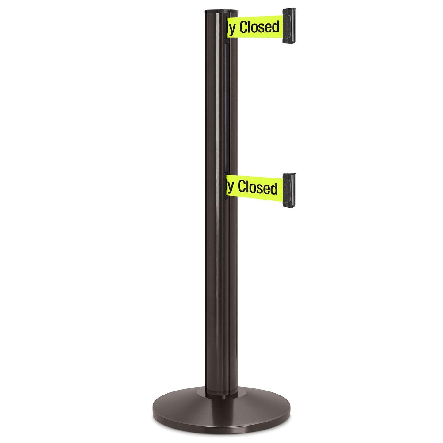 Statuary Bronze ADA Compliant Double-Belted Stanchion