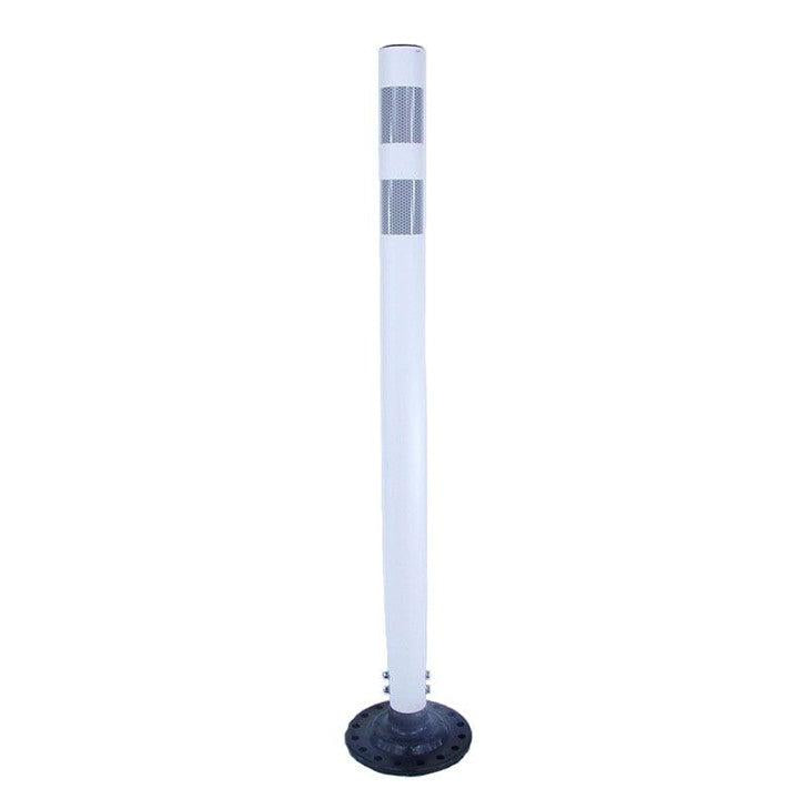 White Boomerang Traffic Delineator Posts