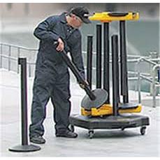 Shuttletrac 9-Post Transporter in use