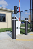 7"x40" Soft Padded Bollard Covers with Reflective Tape