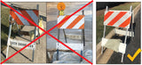 Type I Combocade Construction Barricades