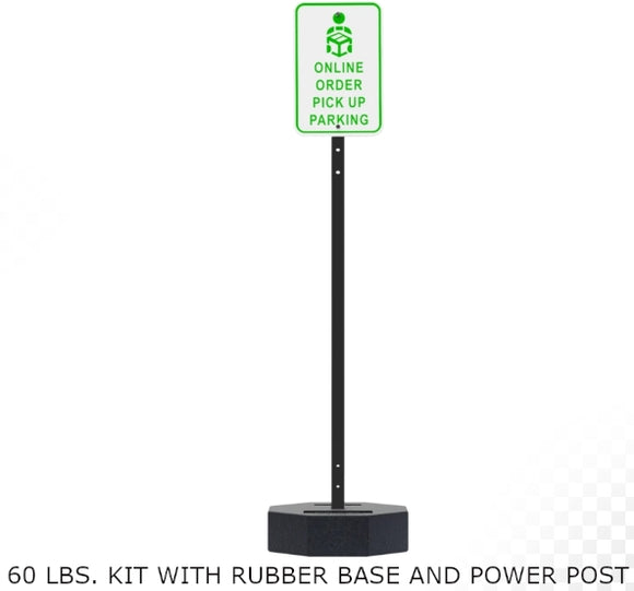 Sign Stands with Rubber Bases