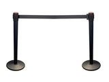 ProDividers High-Quality Affordable Black Retractable Belt Stanchions