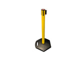 ProDividers Outdoor Yellow Retractable Belt Stanchions