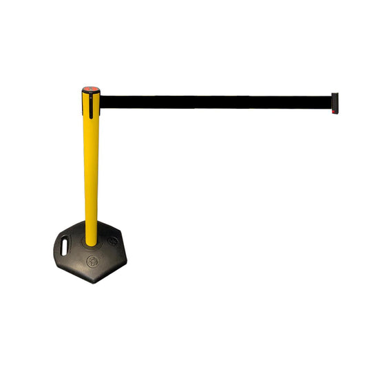ProDividers Outdoor Yellow Retractable Belt Stanchions