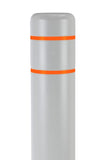 8" Bollard Covers with Reflective Tape