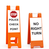 Narrowcade and Minicade Safety Signs