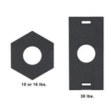 Rubber Weights & Bases