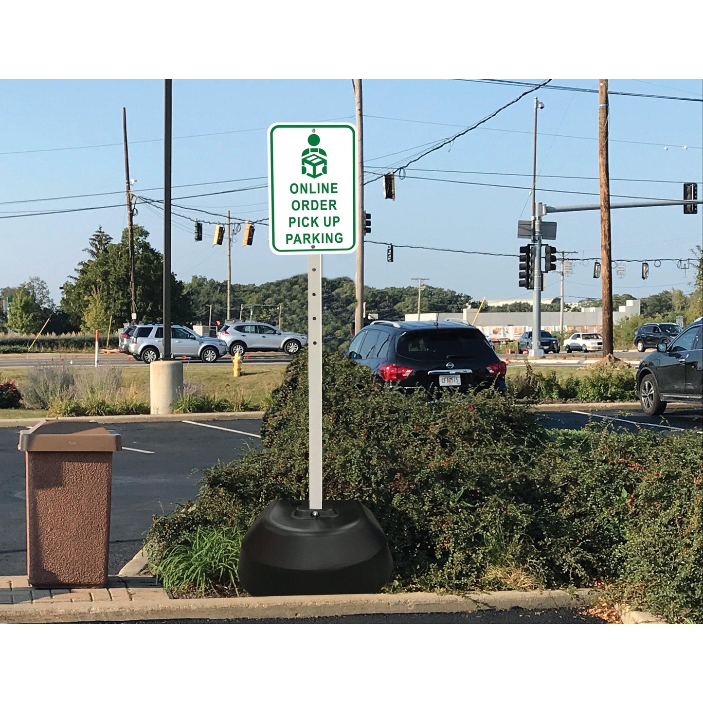 Rock-It Portable Sign Post