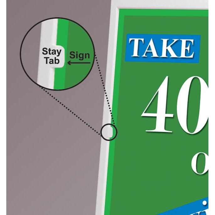 Deluxe Signicade Safety Sign Stand