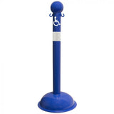 Heavy Duty Safety Label Stanchion 3"