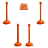 Heavy Duty Stanchions & Chain Kit
