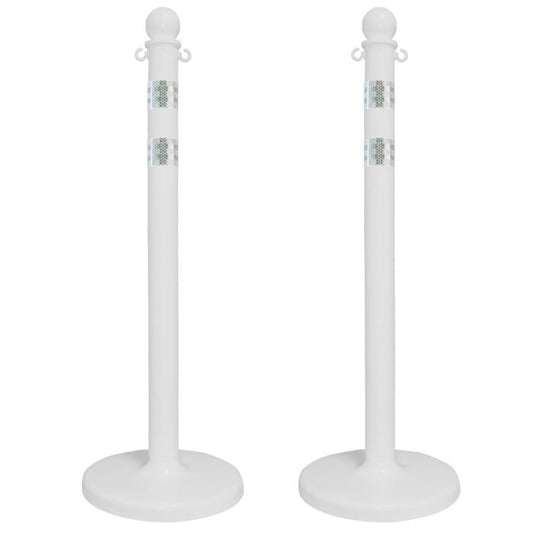 Medium Duty Reflective Stripe Stanchion 2.5"