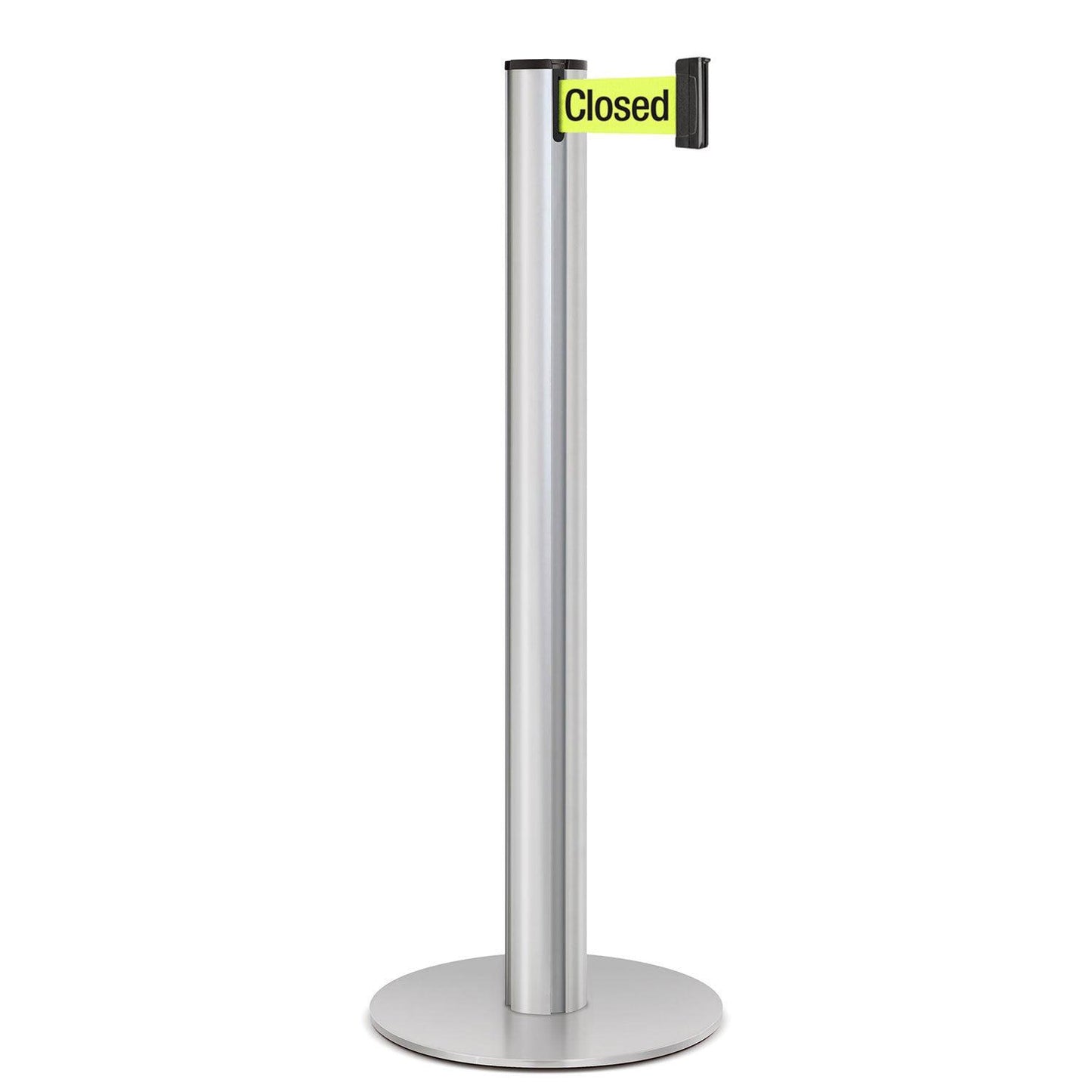 Satin Aluminum Beltrac 3000 Retractable Belt Stanchion
