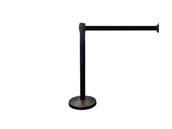 ProDividers High-Quality Affordable Black Retractable Belt Stanchions