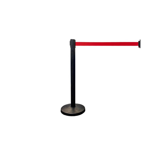 ProDividers High-Quality Affordable Black Retractable Belt Stanchions