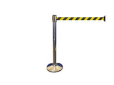 ProDividers High-Quality Economy Polished Aluminum Retractable Belt Stanchions