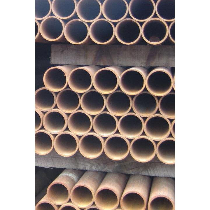 4.5” OD schedule 40 steel pipe x 7’ 0"