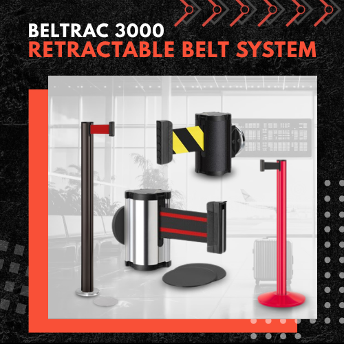 Beltrac 3000 Retractable Belt Stanchion System