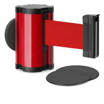 Torch Red Glass/Surface Mount Retractable Belt - Red 10 ft