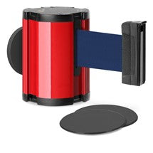 Torch Red Glass/Surface Mount Retractable Belt - Marine Blue 15 ft