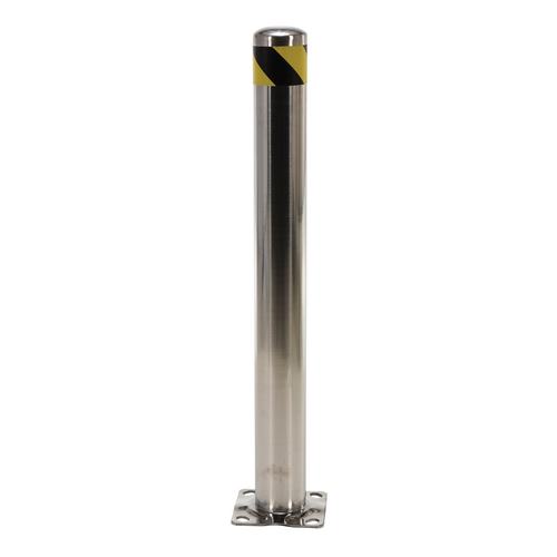 Stainless Steel Pipe Safety Bollard 36 In. x 4-1/2 In.