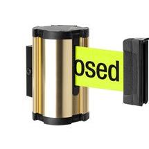 Wall-Mounted Retractable Belt Barrier