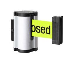 Wall-Mounted Retractable Belt Barrier