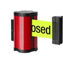 Wall-Mounted Retractable Belt Barrier