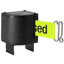 Rack-Mount Retractable Belt Safety Barrier