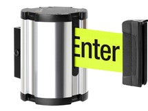 Wall-Mounted Retractable Belt Barrier