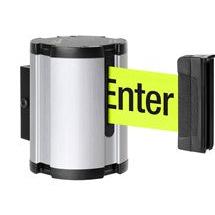 Wall-Mounted Retractable Belt Barrier