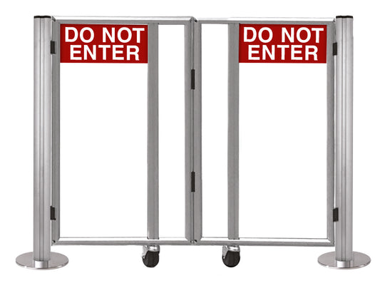Dual Breakaway Barrier Gate