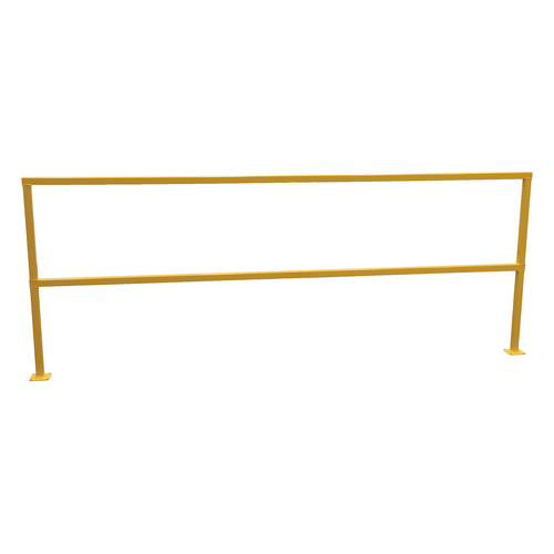 Steel Square Safety Handrail 110-1/2 In. x 4 In. x 42 In.